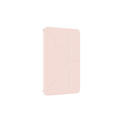 Pink notebook cover on a white background