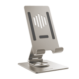 Foldable Swivel Phone & Tablet Stand - Titanium