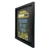 Vibrant Neon Game Wall Art with Frame - "Loading… Blame It On The Lag"