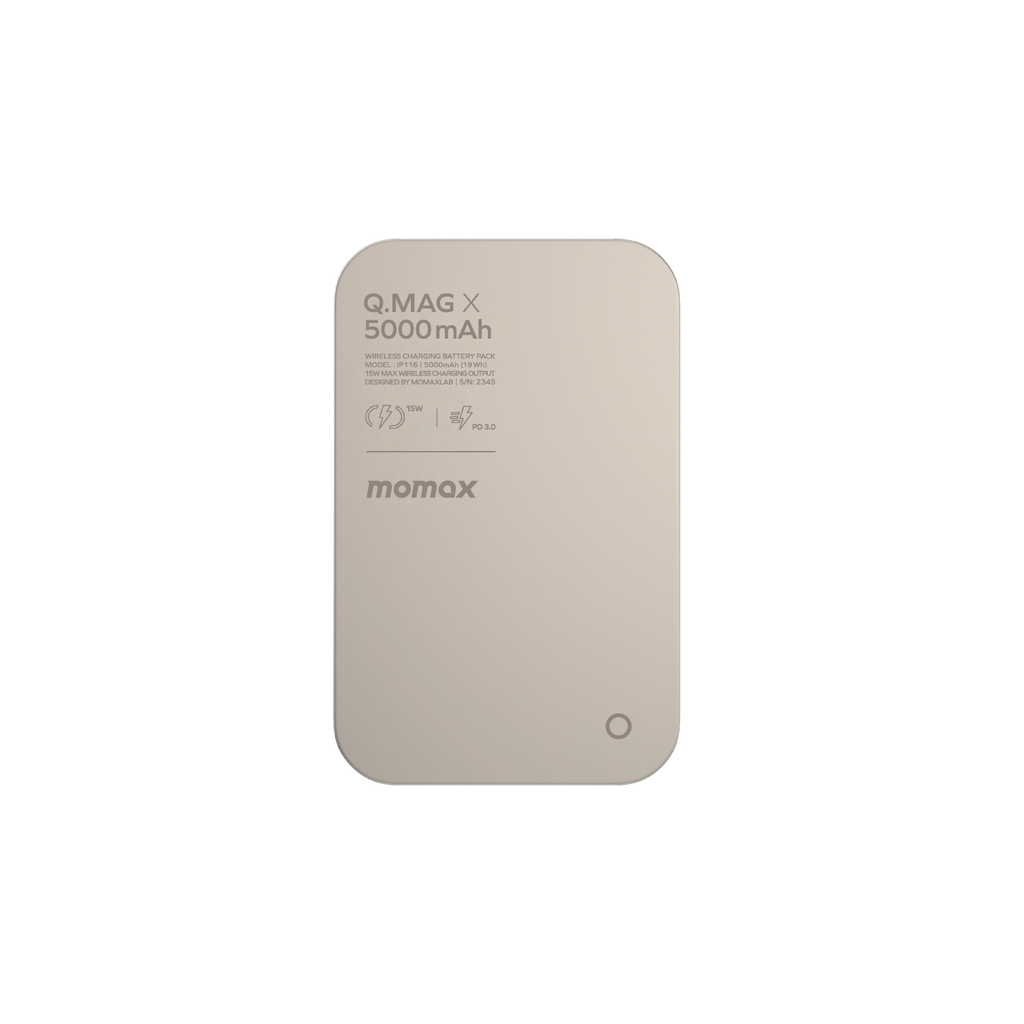 Grey Power bank with transparent background