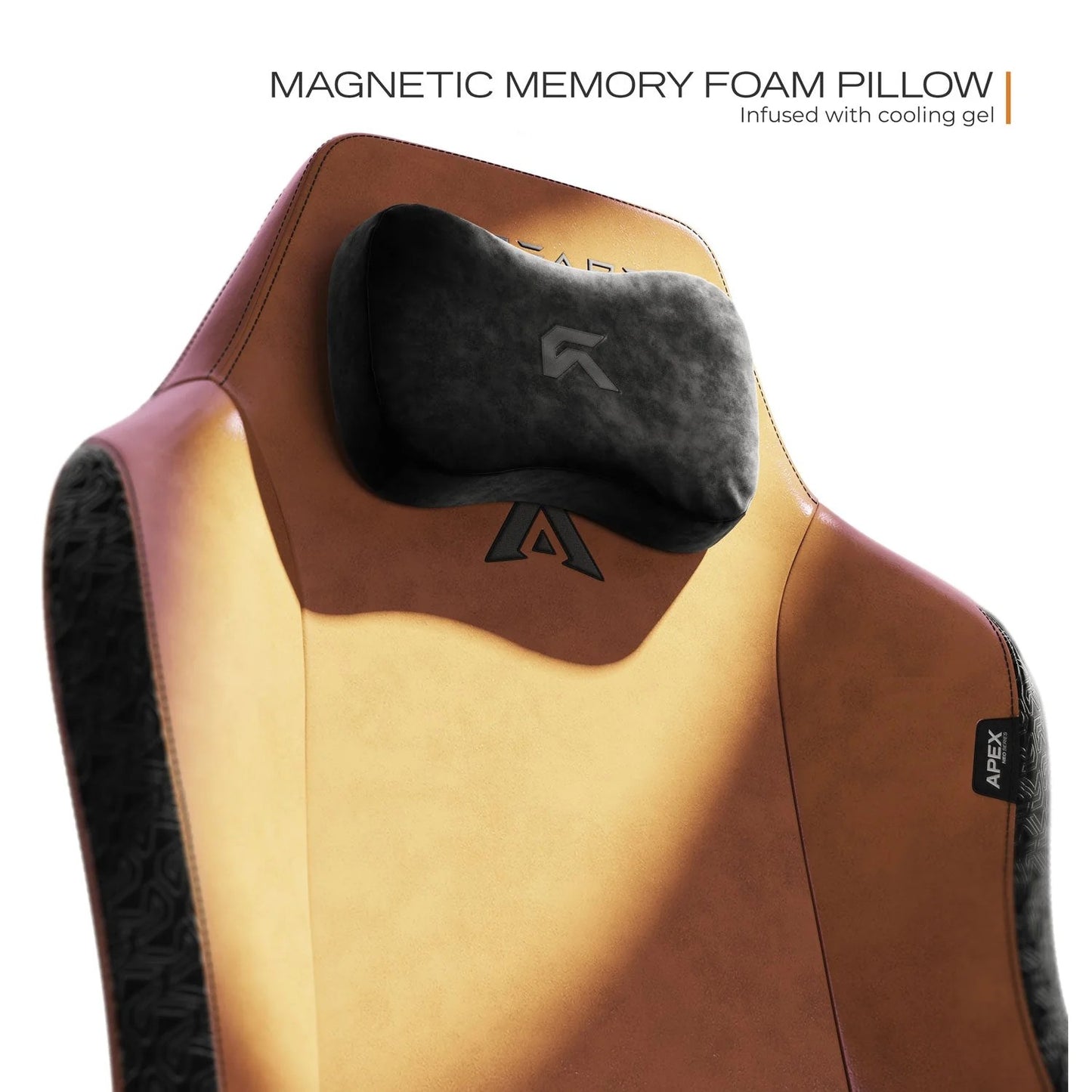 CYBEART | Vintage Edition - NEO Series Gaming / Office Chair | 4D Armrest, Magnetic Neck & Lumbar Pillow, Supreme PU Leather, Ergonomic, Recline & Tilt