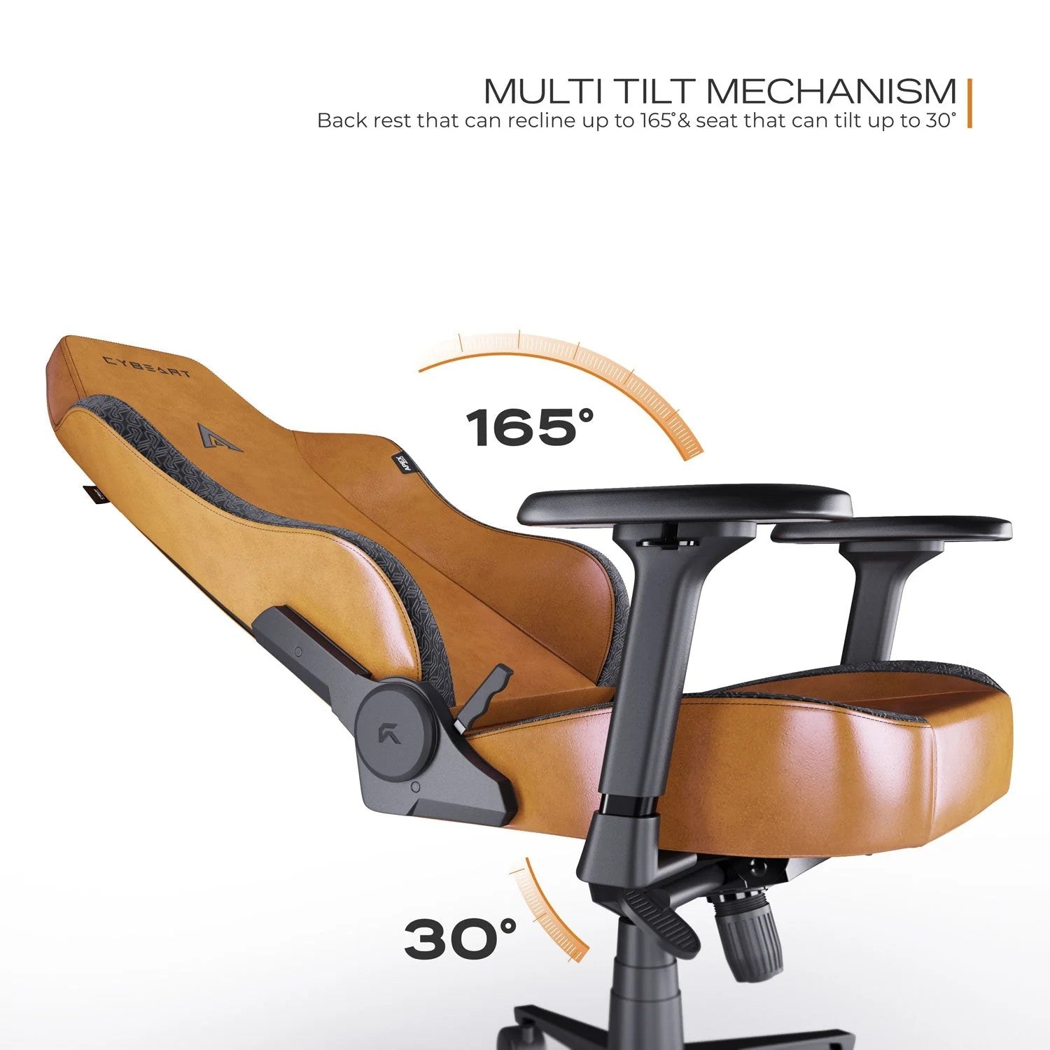 CYBEART | Vintage Edition - NEO Series Gaming / Office Chair | 4D Armrest, Magnetic Neck & Lumbar Pillow, Supreme PU Leather, Ergonomic, Recline & Tilt