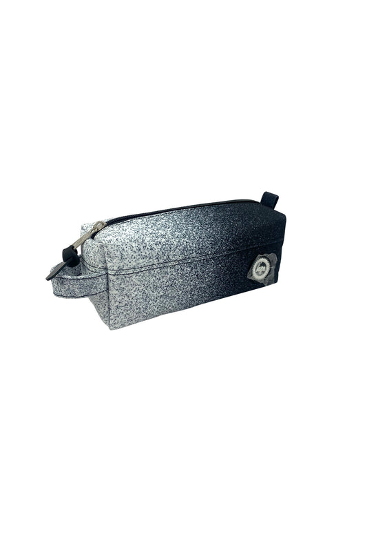 Original Pencil Pouch - Black & White Speckle Fade