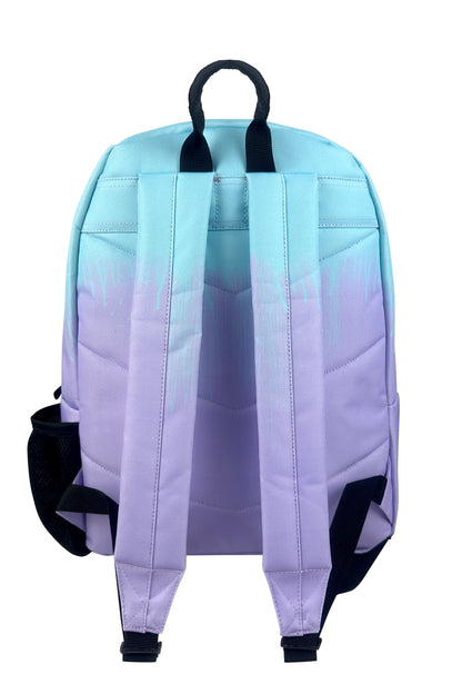 Iconic Backpack - Lilac & Teal Drips