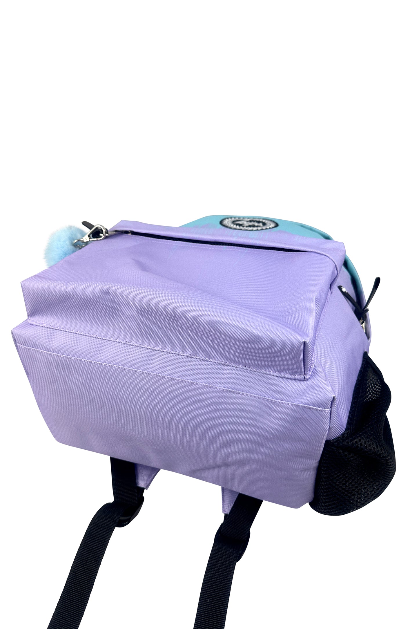 Iconic Backpack - Lilac & Teal Drips