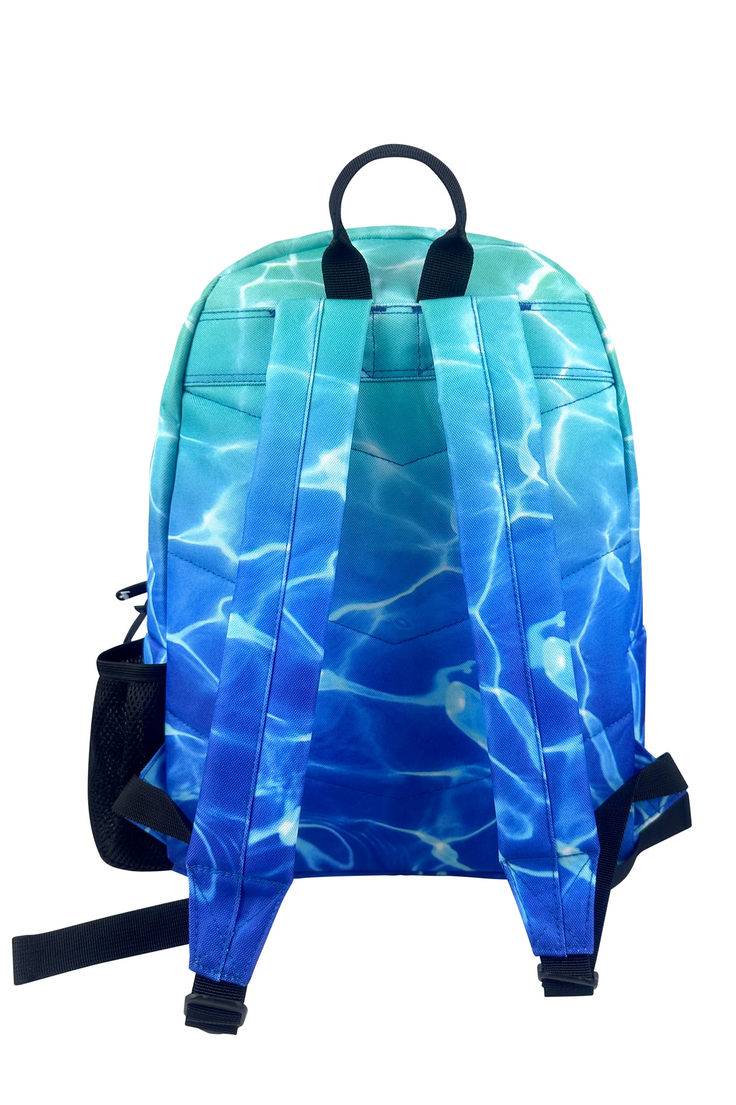 2-in-1 School Set - Blue Pool Fade Backpack & Lunch Bag