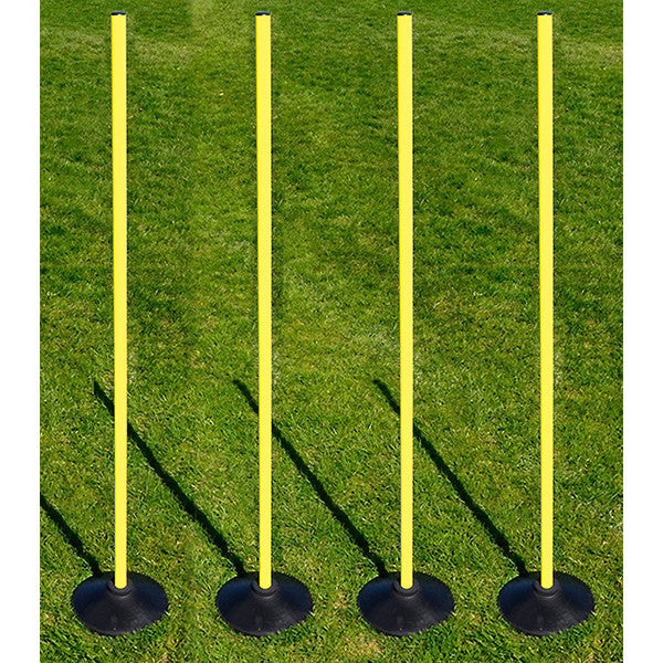 Dawson Sports Rounders Base and Pole Set (Set of 4)