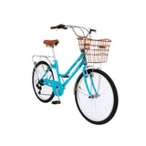 24" City Bike Teal