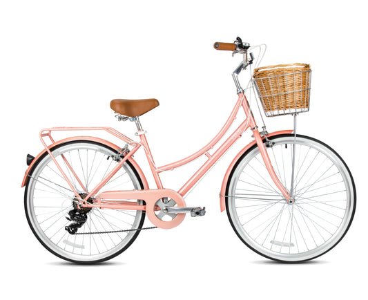 26" Platinum City Bicycle Blush Pink