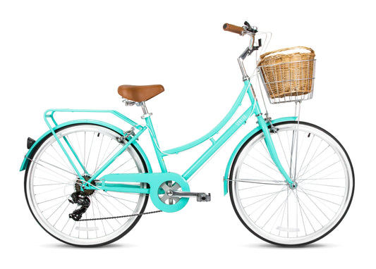 24" Platinum City Bike - Turquoise