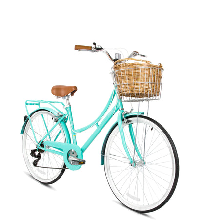 24" Platinum City Bike - Turquoise