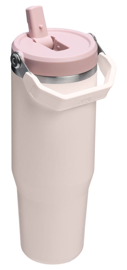 Stanley Ice Flow GO 890ml/30oz Flip Straw Wtr Btl Rose Quartz