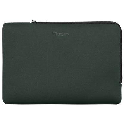 Black laptop sleeve with Targus branding on a white background