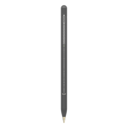 Black pen on a transparent background