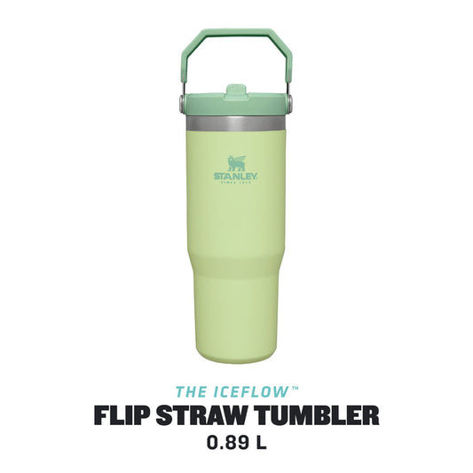 The IceFlow™ Flip Straw Tumbler 0.89L / 30 OZ Citron