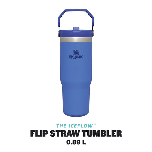 The IceFlow™ Flip Straw Tumbler 0.89L / 30 OZ Iris
