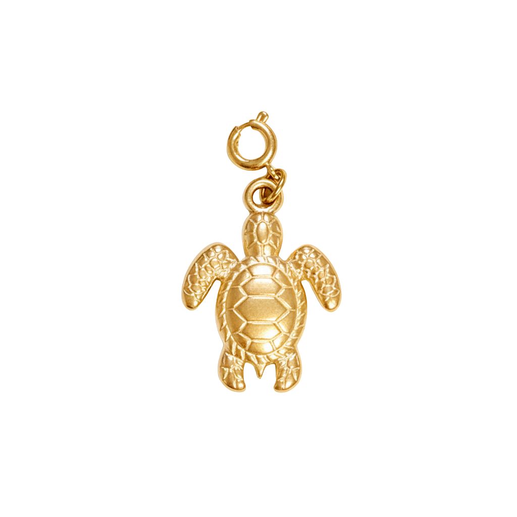 Gold Turtle Charm