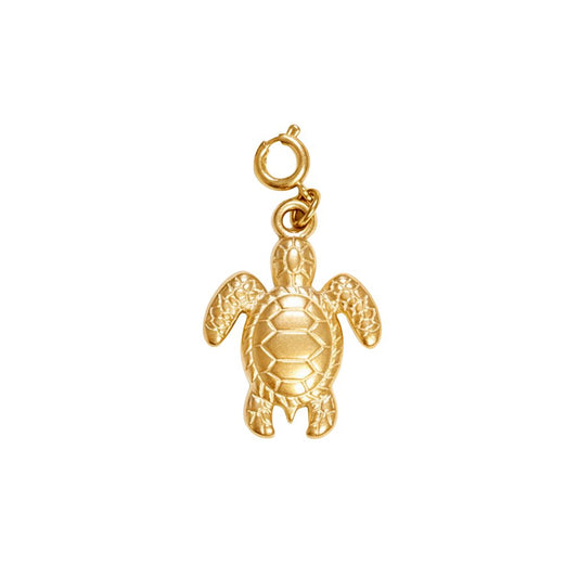 Gold Turtle Charm