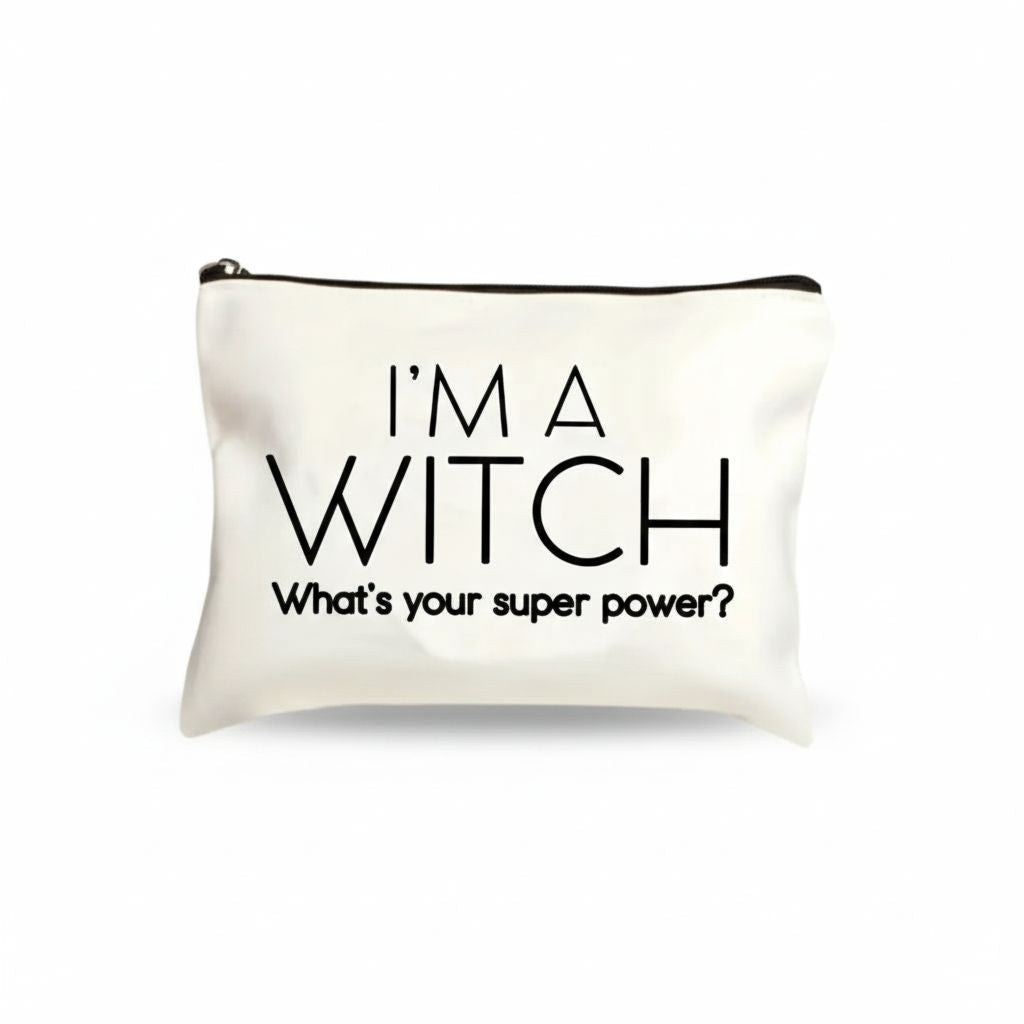 Lightweight Canvas Zipper Pouch