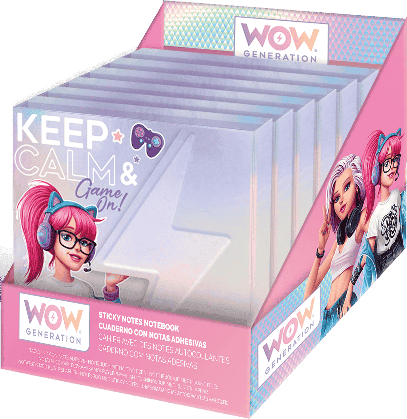 Wow Generation Sticky Notes Notebook