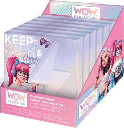 Wow Generation Sticky Notes Notebook
