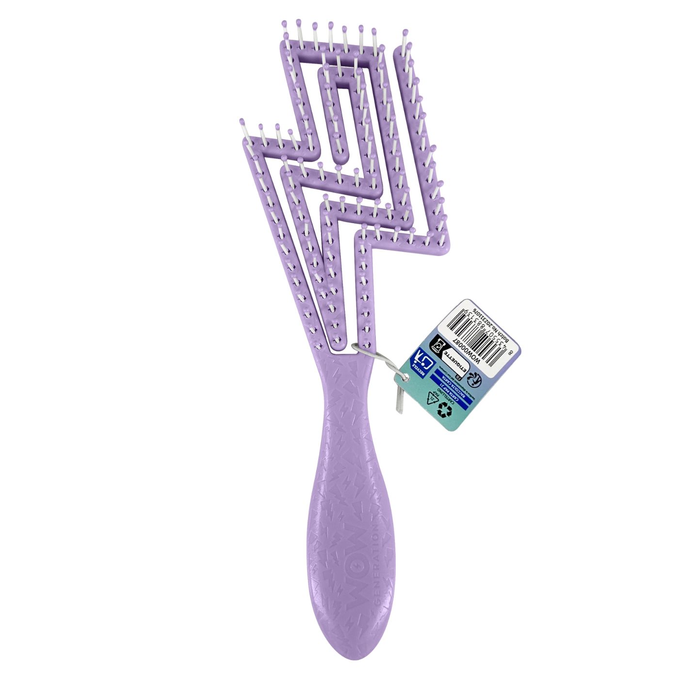 WOW Generation Thunder Hairbrush - Purple