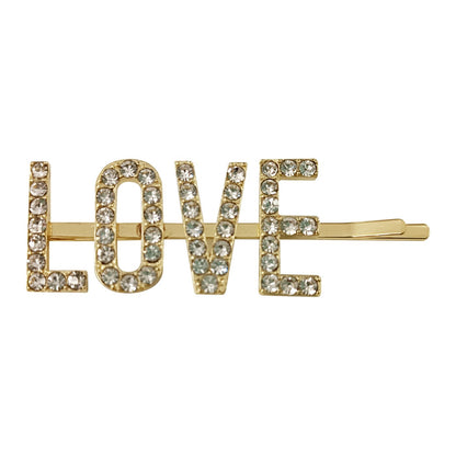 WOW Generation Glitter Hair Pins with Message - Love