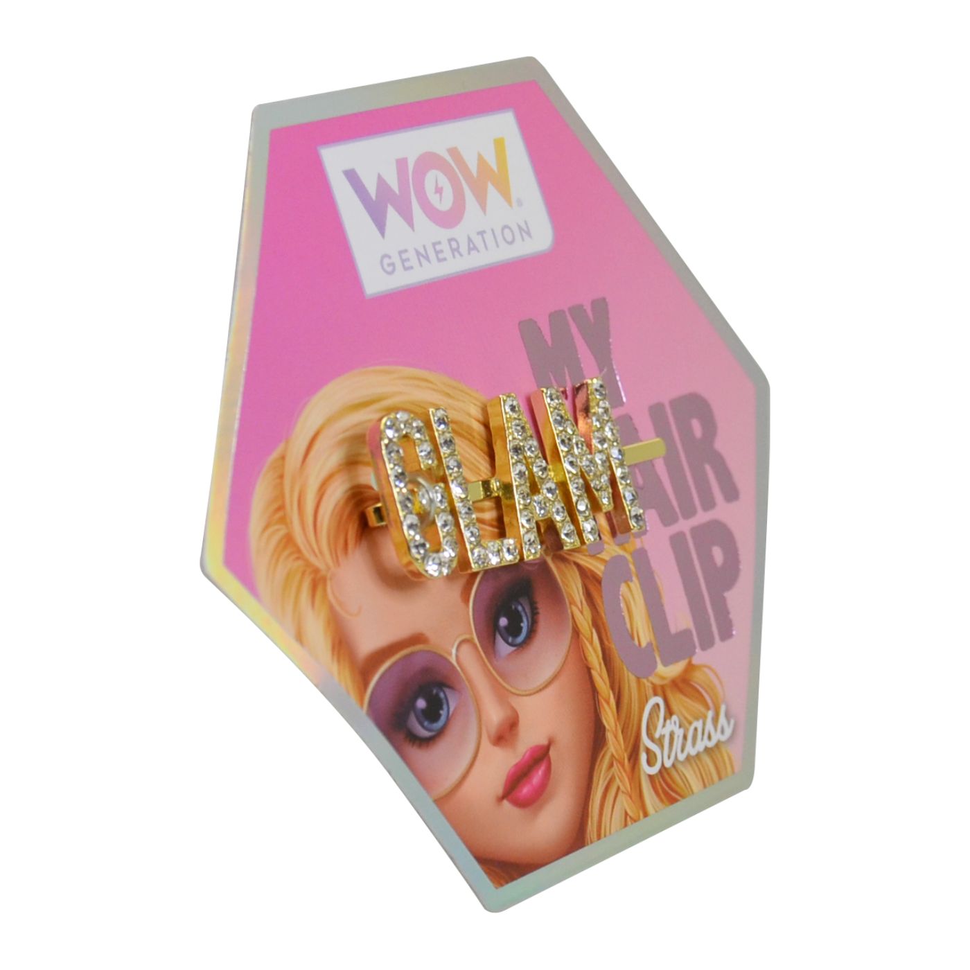 WOW Generation Glitter Hair Pins with Message - Glam