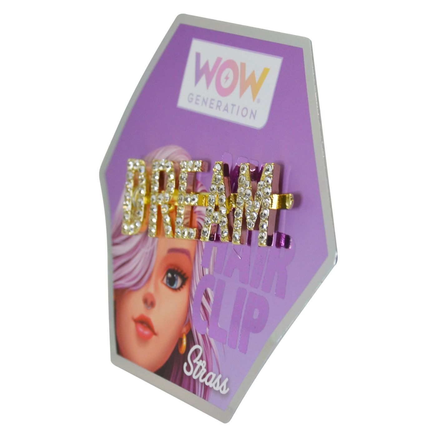 WOW Generation Glitter Hair Pins with Message - Dream