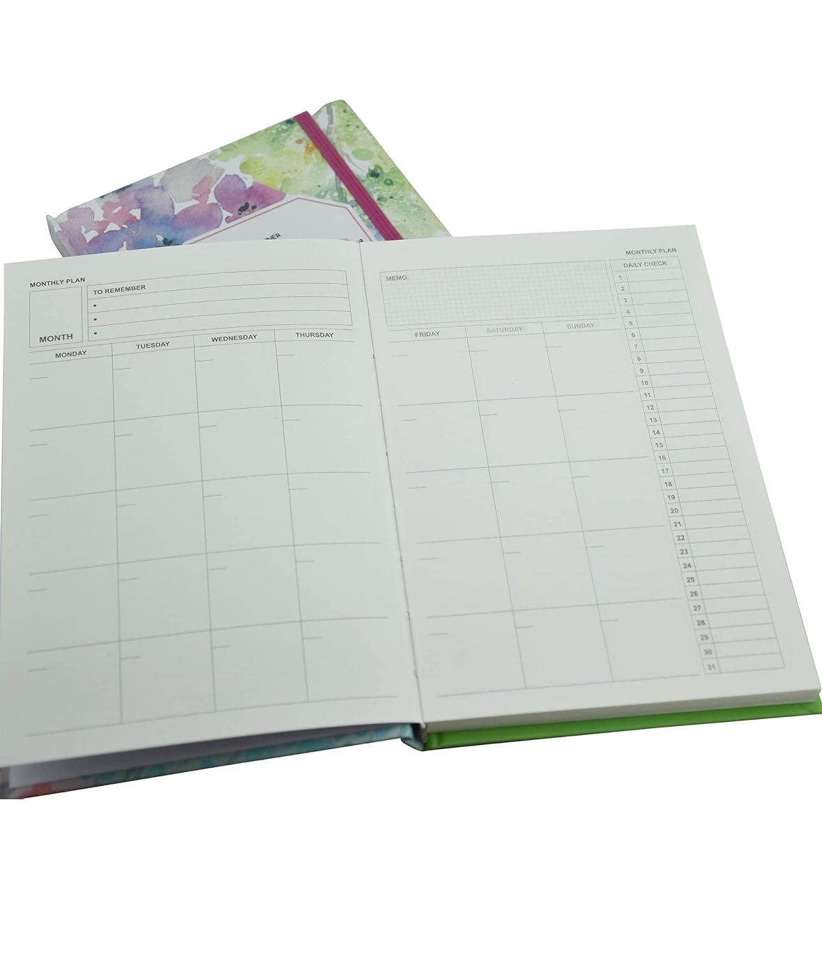 Life Organizer Planner - Green