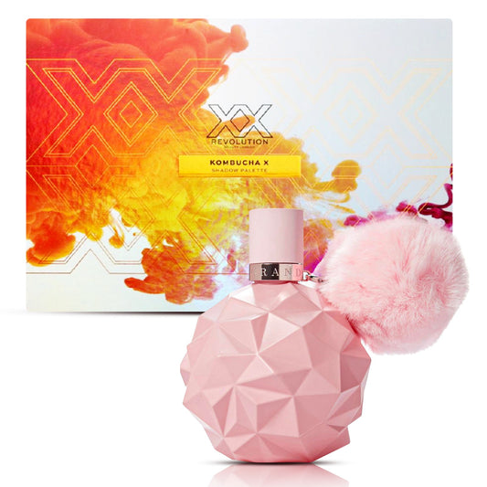 Pretty Pop Bundle Set | Ariana Grande Candy Perfume - XX Revolution Kombucha X Eyeshadow Palette