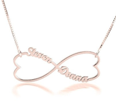 Timeless Glow Bundle Set | Heart Infinity Necklace - Into The Night Mist - Arabic Coffee Cup Candle