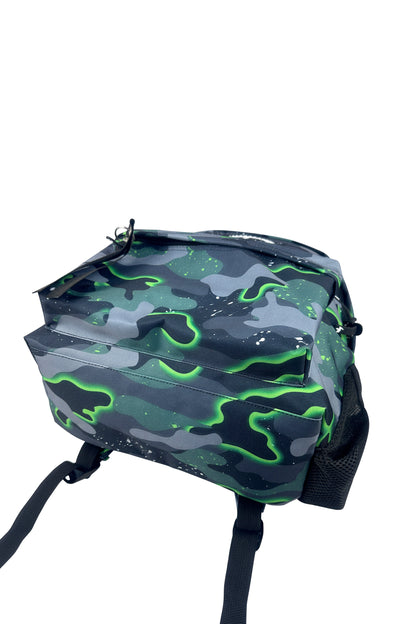Iconic Backpack - Green Glow Camo