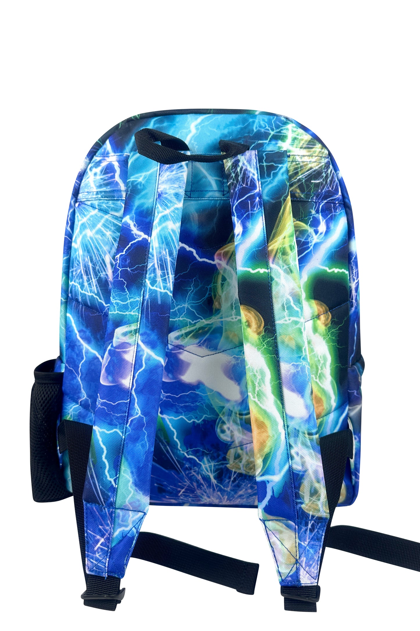 3-in-1 School Set - Multi Lightning Storm Backpack, Lunchbox and Pencil Case