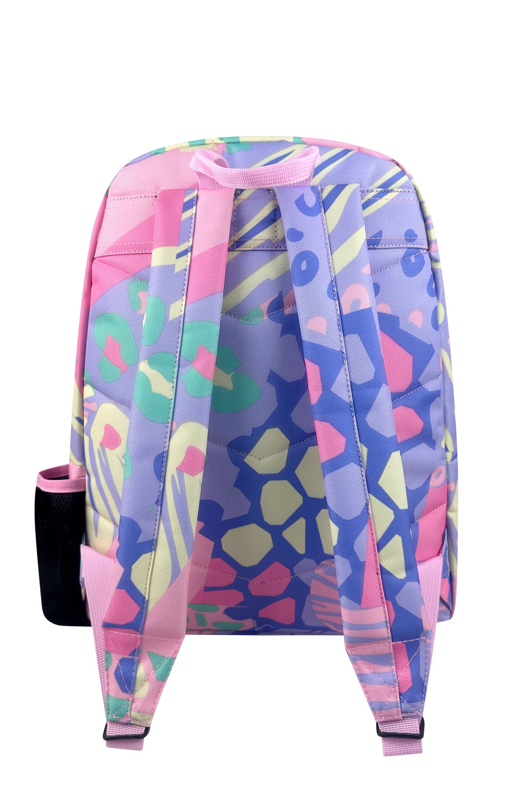 3-in-1 School Set - Multi Pastel Prints Backpack ,Lunch bag & Pencil Case