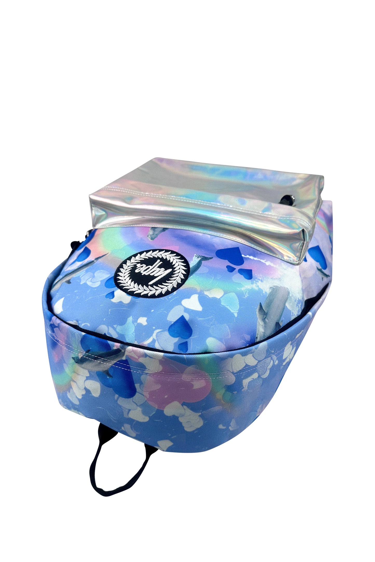 Iconic Backpack - Rainbow Dolphins