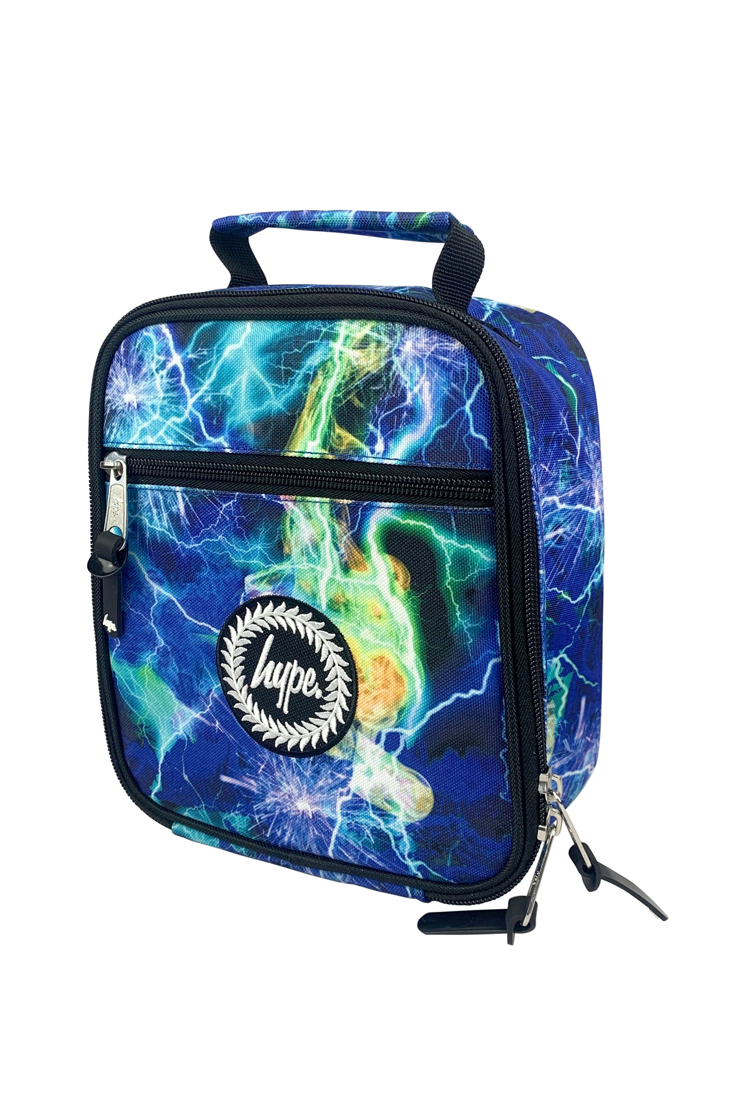 3-in-1 School Set - Multi Lightning Storm Backpack, Lunchbox and Pencil Case