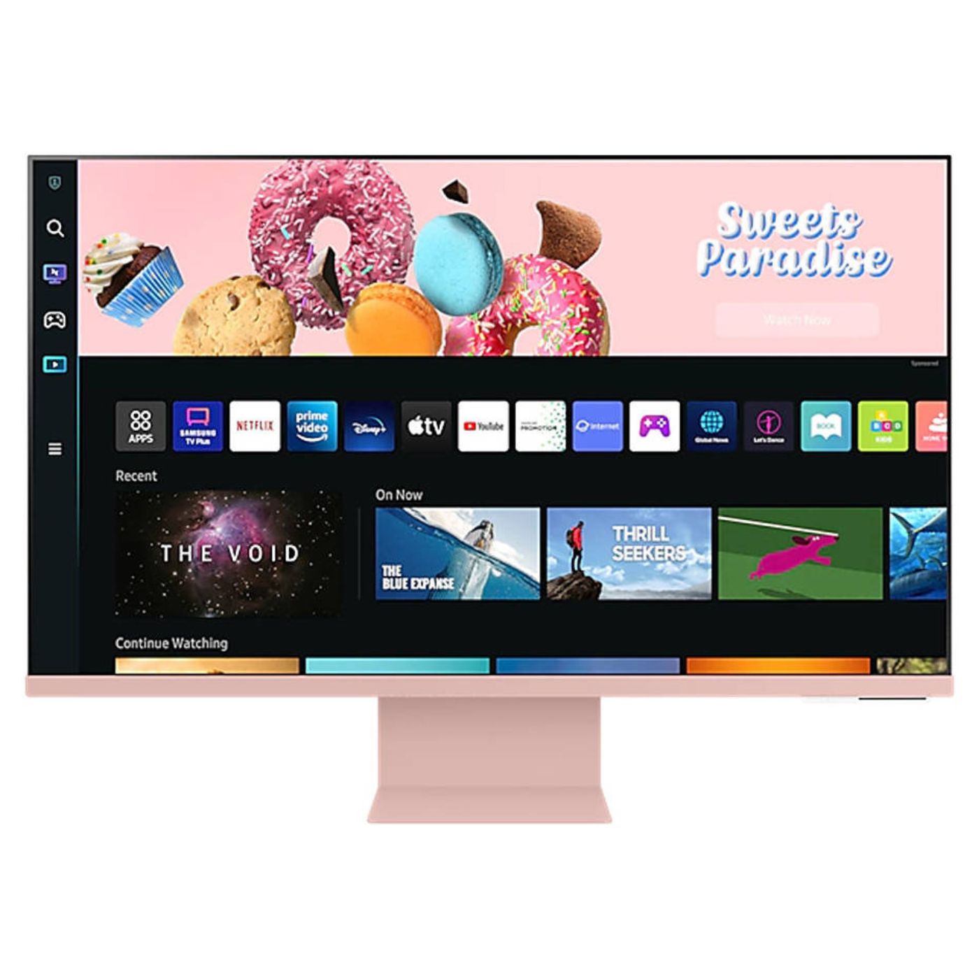 Smart Monitor - 32" LS32BM80P Flat, UHD, Smart TV, Camera, IoT Hub, Workspace, Apple Airplay