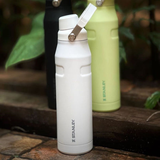Stanley Aerolight IceFlow Water Bottle Fast Flow 0.6L/20oz Frost | White