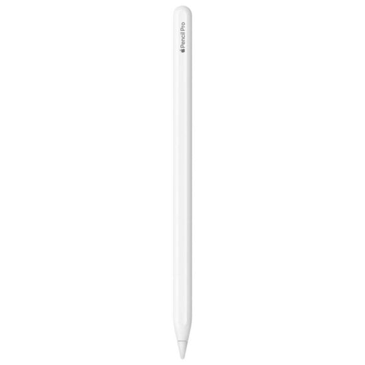 White Apple Pencil on a white background