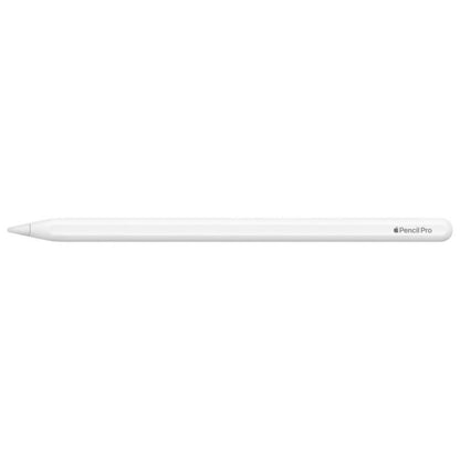 White Apple Pencil Pro on a white background