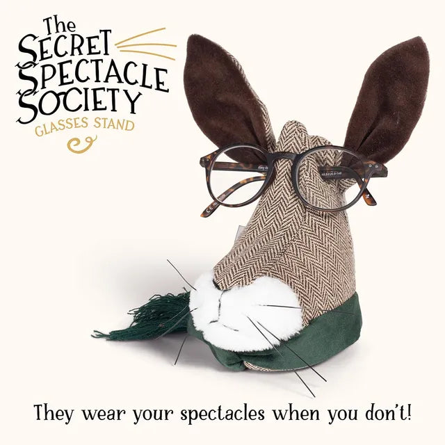 Secret Spectacle Society Glasses Stand - Hare For The Dresser