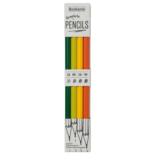 Bookaroo Graphite Pencils - Greens
