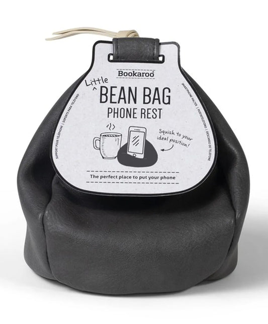 Bookaroo Little Bean Bag Phone Rest - Charcoal