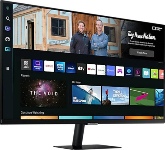 Smart Monitor - 27" LS27BM500 Flat, FHD, VA Panel, Smart TV, IoT Hub, Workspace, Apple Airplay