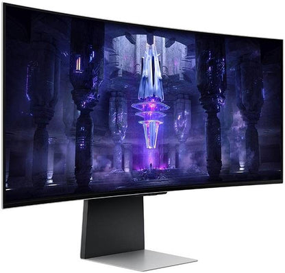 Gaming Monitor - 34" LS34BG850 Curved, UQHD, OLED, Smart TV, IoT Hub, USB-C, 0.03MS-175HZ