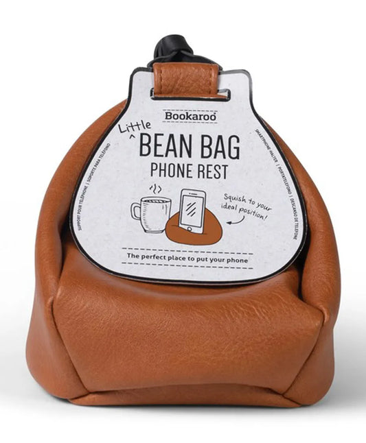 Bookaroo Little Bean Bag Phone Rest - Brown