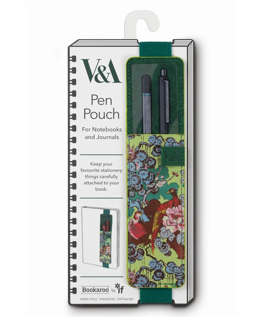 V&A Bookaroo Pen Pouch - Sundour Pheasant