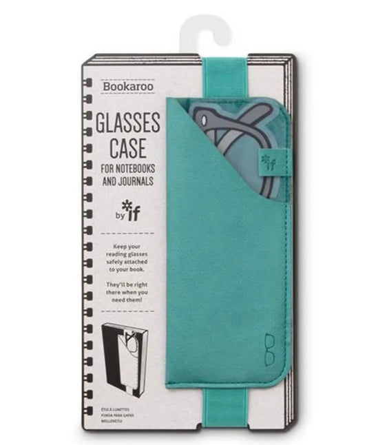 Bookaroo Glasses Case - Turquoise