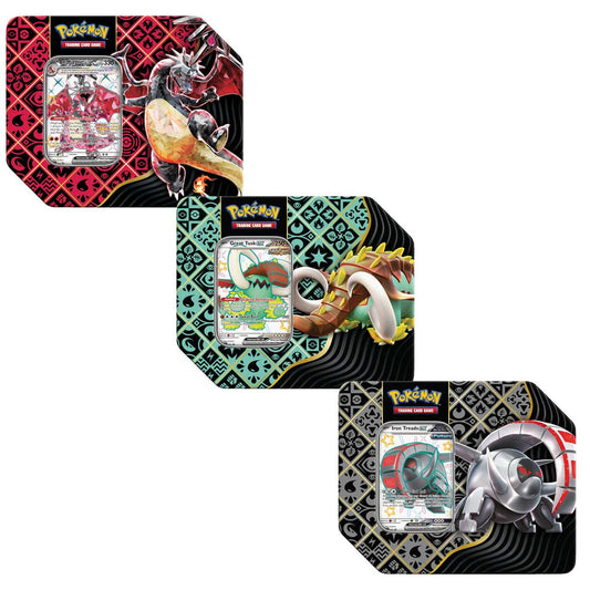 Scarlet & Violet SV4.5 Paldean Fates Tin 5107 (5 Booster) Assorted